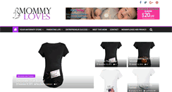 Desktop Screenshot of mommyloves.com